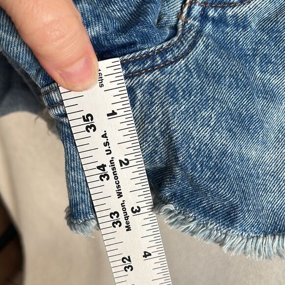 Madewell Low-Rise Boyfriend Shorts Womens Size 30 - Picture 5 of 11